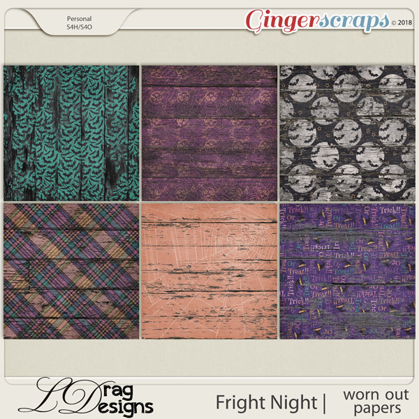 Fright Night: Worn Out Papers by LDragDesigns