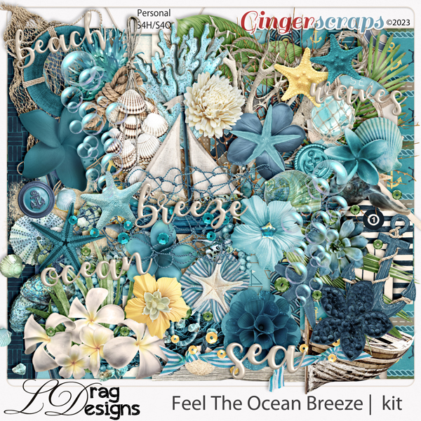 Feel The Ocean Breeze by LDragDesigns