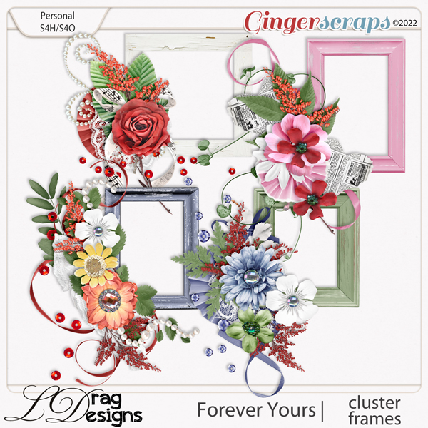 Forever Yours: Cluster Frames by LDragDesigns