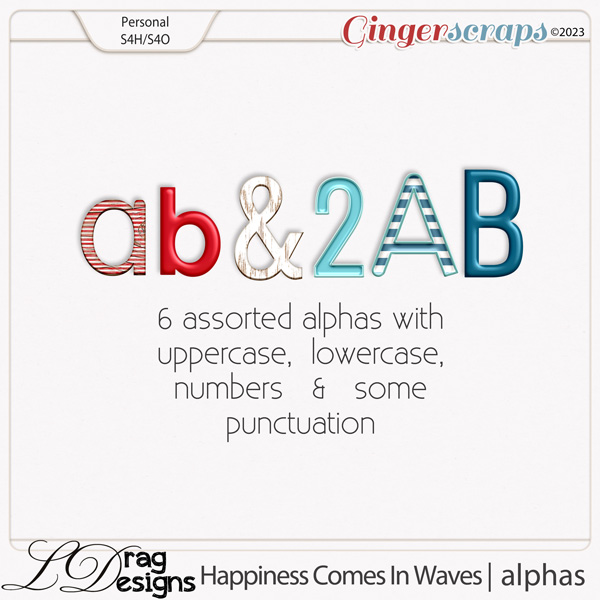 Happiness Comes In Waves: Alphas by LDragDesigns