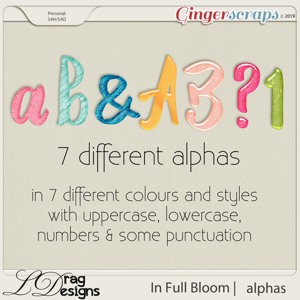 In Full Bloom: Alphas by LDragDesigns