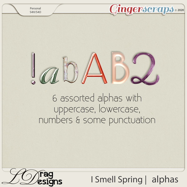 I Smell Spring: Alphas by LDragDesigns