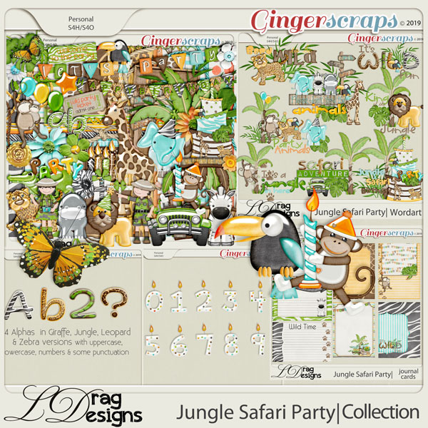 Jungle Safari Party: The Collection by LDragDesigns