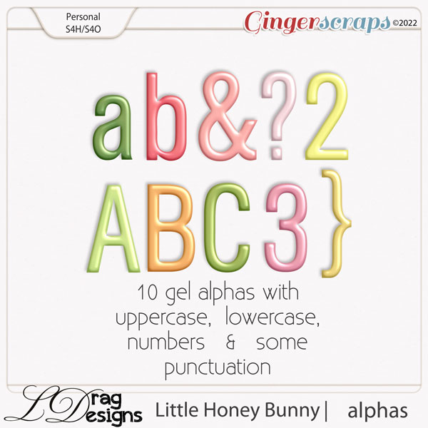 Little Honey Bunny: Alphas by LDragDesigns