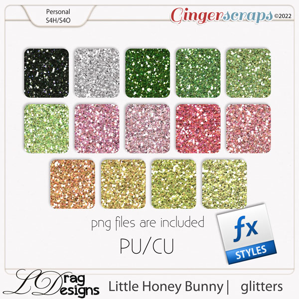 Little Honey Bunny: Glitterstyles by LDragDesigns