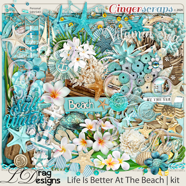 Life Is Better At The Beach by LDragDesigns