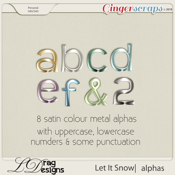 Let It Snow: Alphas by LDragDesigns