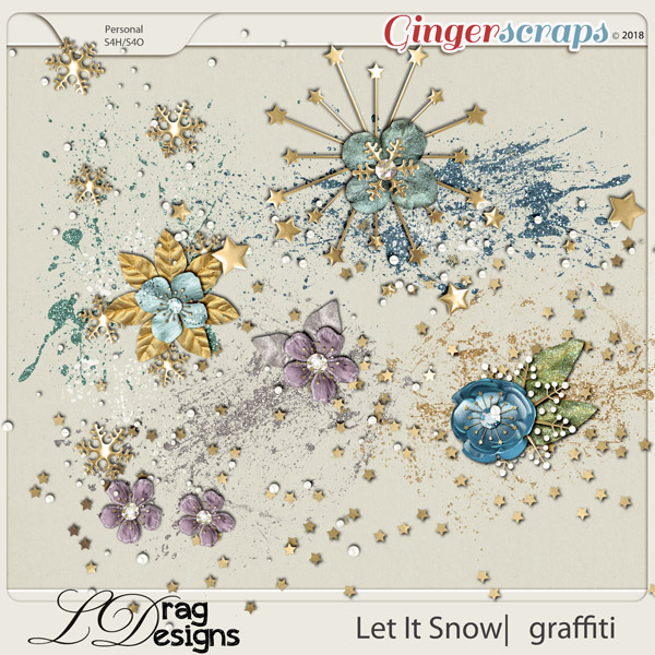 Let It Snow: Graffiti by LDragDesigns