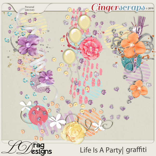 Life Is A Party: Graffiti sby LDragDesigns