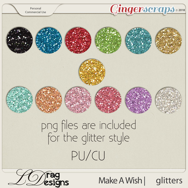 Make A Wish: Glitterstyles by LDrag Designs