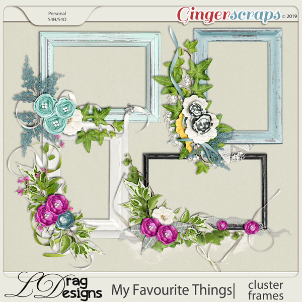 My Favourite Things: Cluster Frames by LDragDesigns