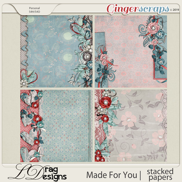 Made For You: Stacked Papers by LDragDesigns