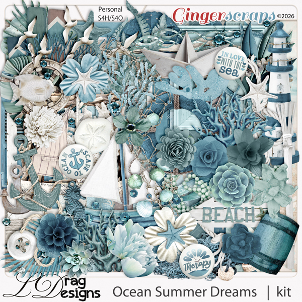 Ocean Summer Dreams by LDragDesigns