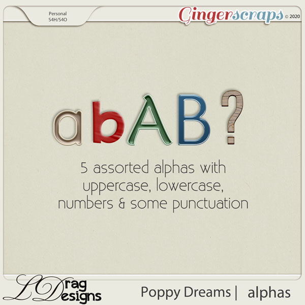Poppy Dreams: Alphas by LDragDesigns