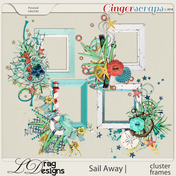 Sail Away: Cluster Frames by LDrag Designs