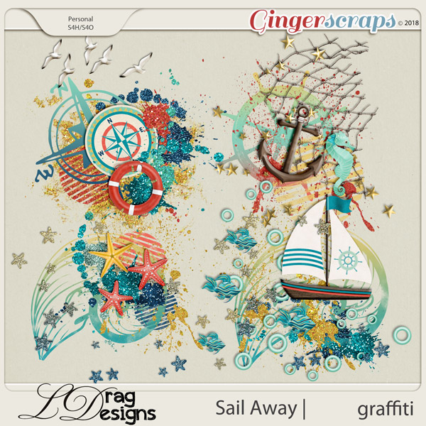 Sail Away: Graffiti by LDrag Designs