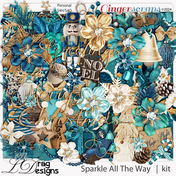 Sparkle All The Way by LDragDesigns