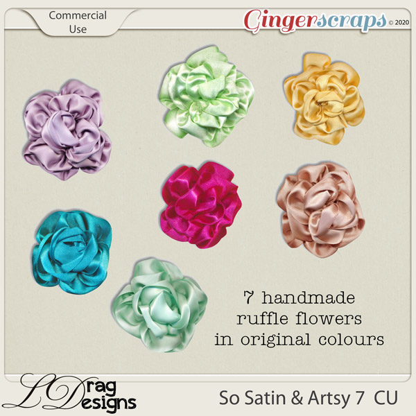 So Satin & Artsy 7 CU by LDragDesigns