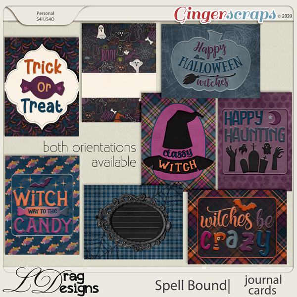 Spellbound: Journal Cards by LDragDesigns