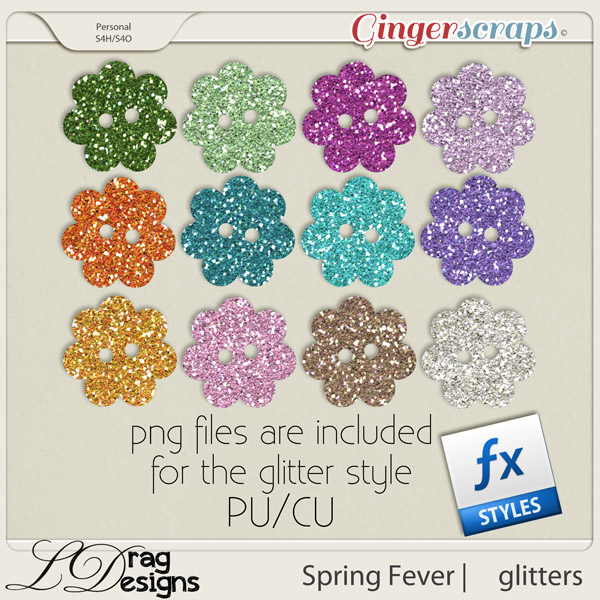 Spring Fever: Glitterstyles by LDragDesigns