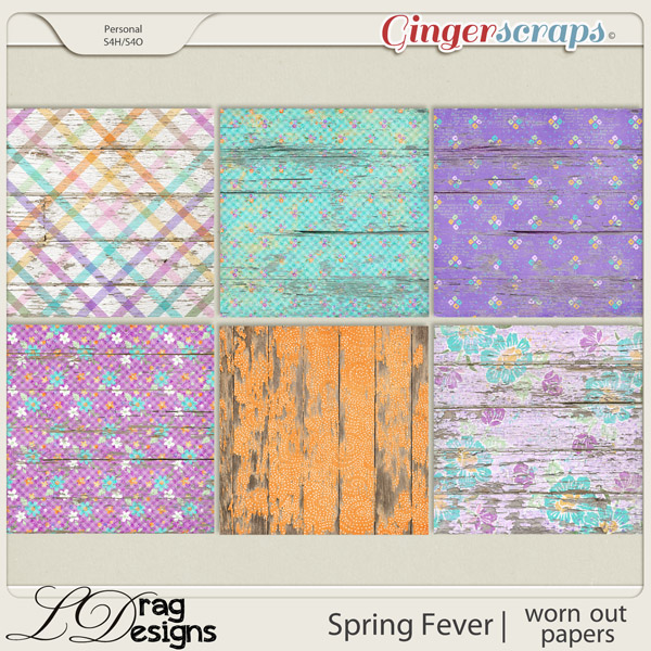 Spring Fever: Worn Out Papers by LDragDesigns