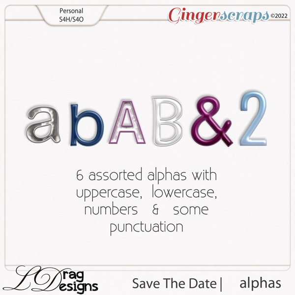 Save The Date: Alphas by LDragDesigns