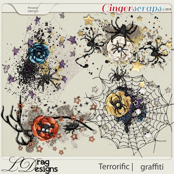 Terror-ific: Graffiti by LDragDesigns