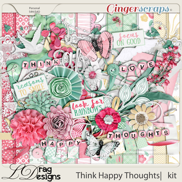 Think Happy Thoughts by LDragDesigns