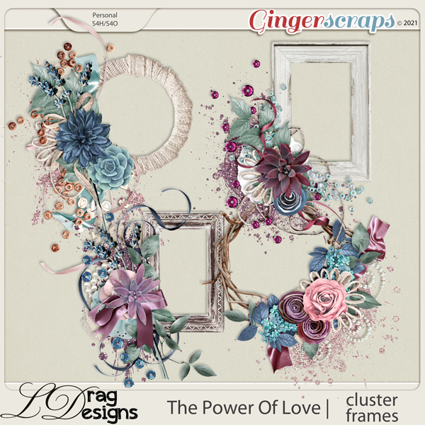 The Power Of Love: Cluster Frames by LDragDesigns