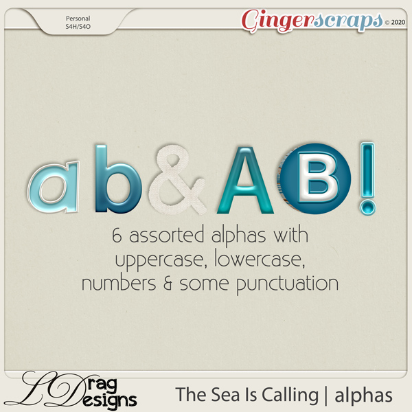 The Sea Is Calling: Alphas by LDragDesigns