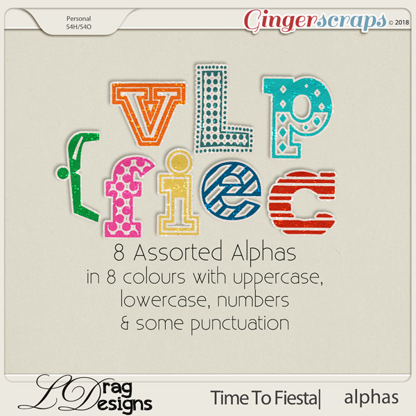 Time To Fiesta: Alphas by LDragDesigns