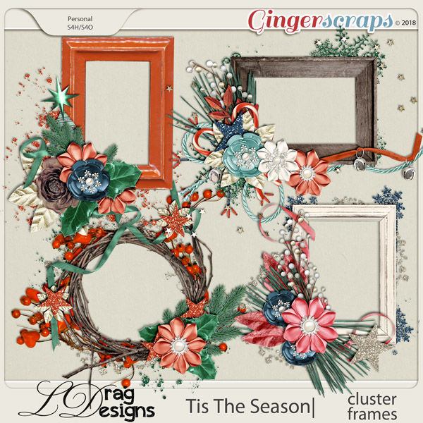 Tis The Season: Cluster Frames by LDragDesigns