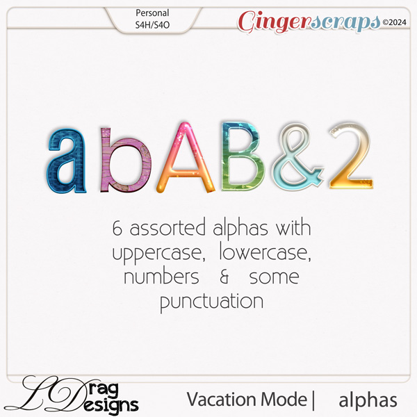 Vacation Mode: Alphas by LDragDesigns