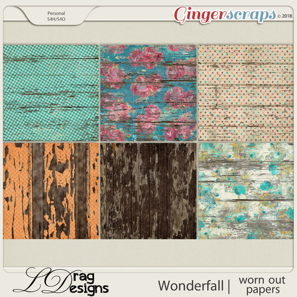 Wonderfall: Worn Out Papers by LDragDesigns