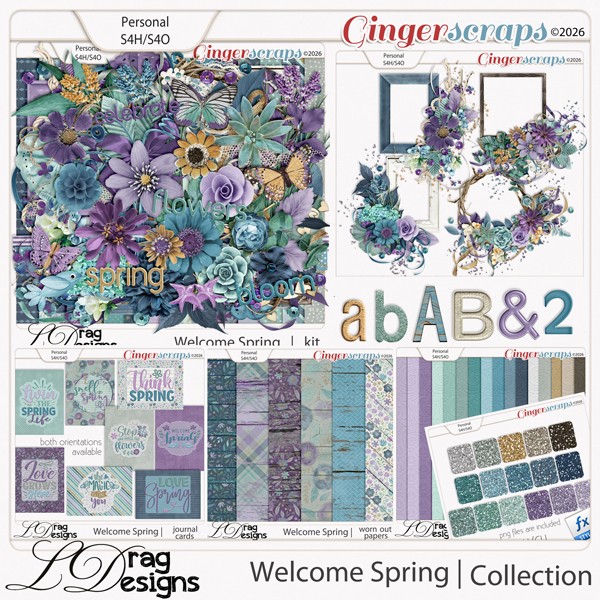 Welcome Spring: The Collection by LDragDesigns