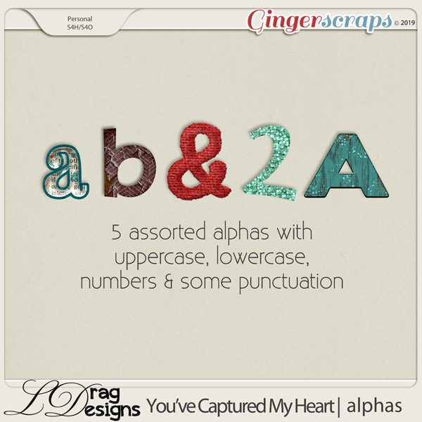 You've Captured My Heart: Alphas by LDragDesigns