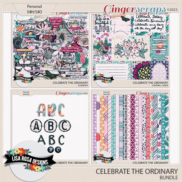 Celebrate the Ordinary - Bundle by Lisa Rosa Designs 