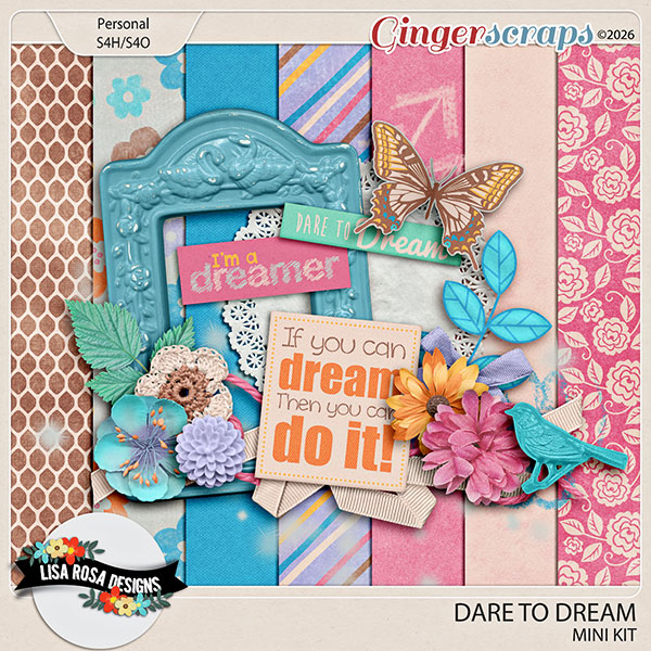 Dare to Dream - Mini Kit by Lisa Rosa Designs