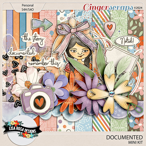 Documented - Mini Kit by Lisa Rosa Designs