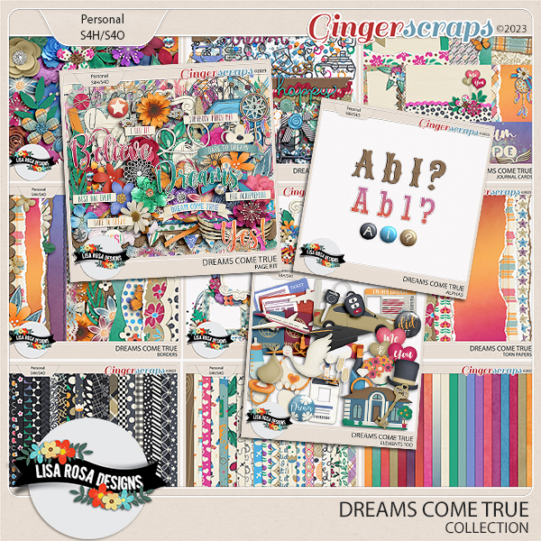 Dreams Come True - Collection by Lisa Rosa Designs