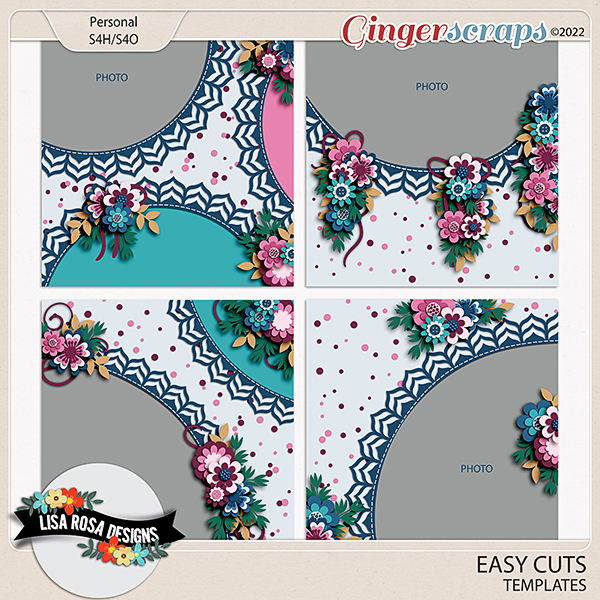 Easy Cuts - Templates by Lisa Rosa Designs