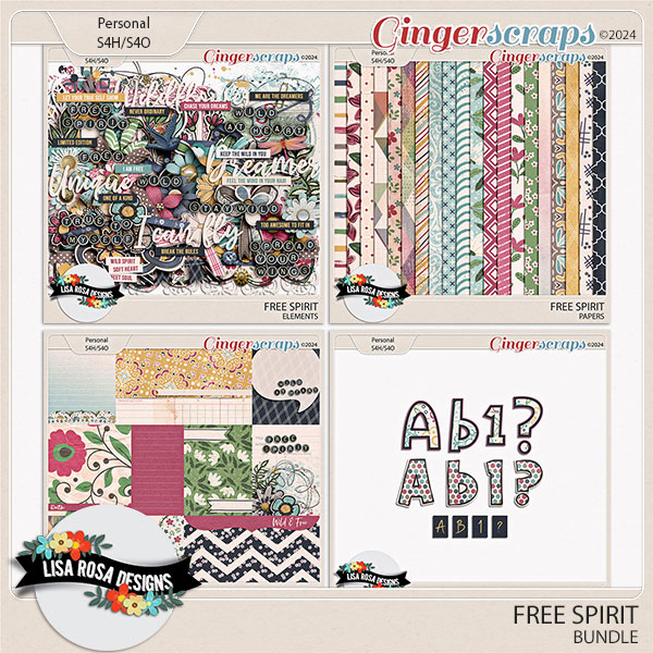 Free Spirit - Bundle by Lisa Rosa Designs