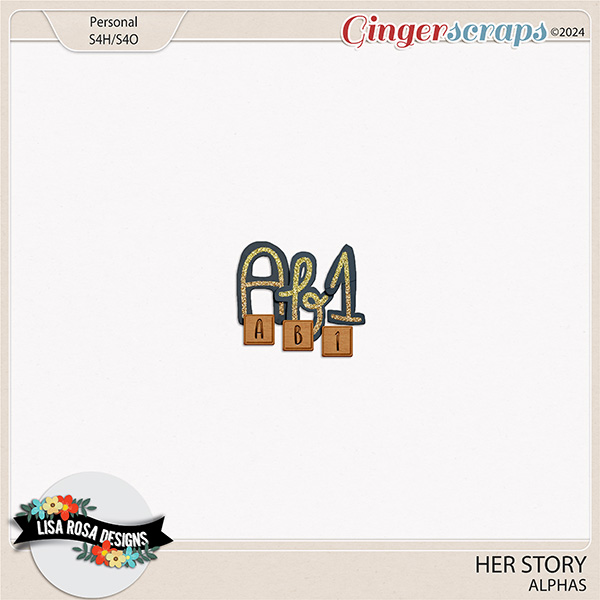Her Story - Alphas by Lisa Rosa Designs