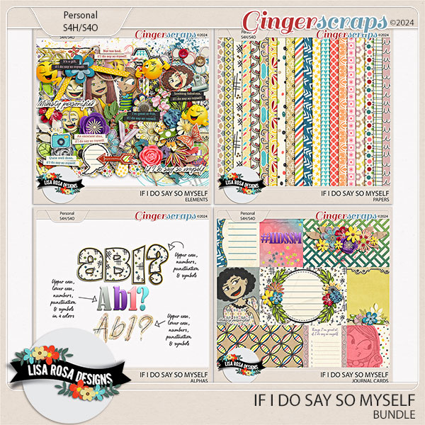 If I Do Say So Myself - Bundle by Lisa Rosa Designs