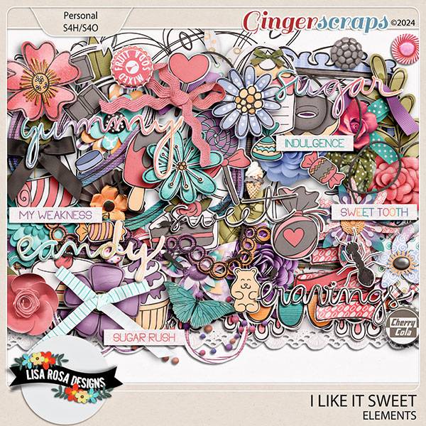 I Like it Sweet - Elements by Lisa Rosa Designs