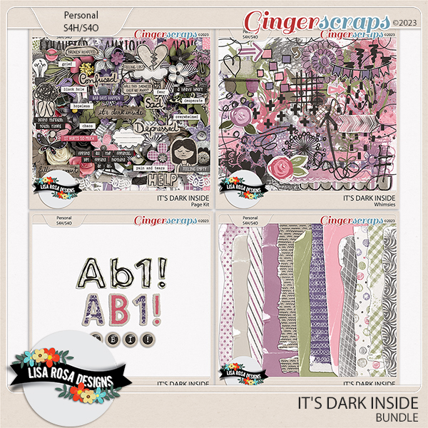 It's Dark Inside - Bundle by Lisa Rosa Designs