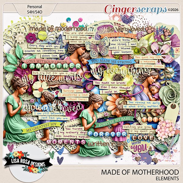 Made of Motherhood - Elements by Lisa Rosa Designs