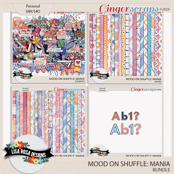 Mood on Shuffle {Mania} - Bundle by Lisa Rosa Designs