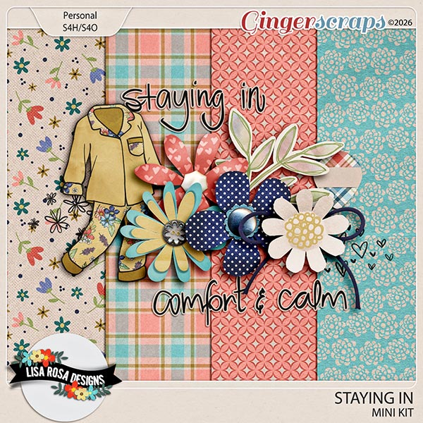 Staying In - Mini Kit by Lisa Rosa Designs