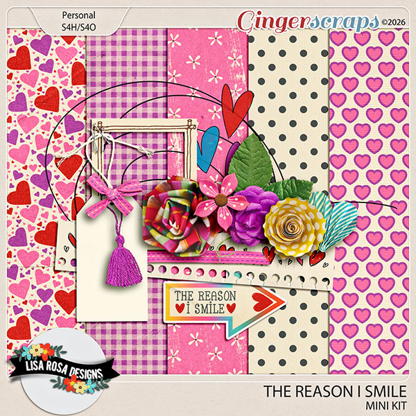 The Reason I Smile - Mini Kit by Lisa Rosa Designs